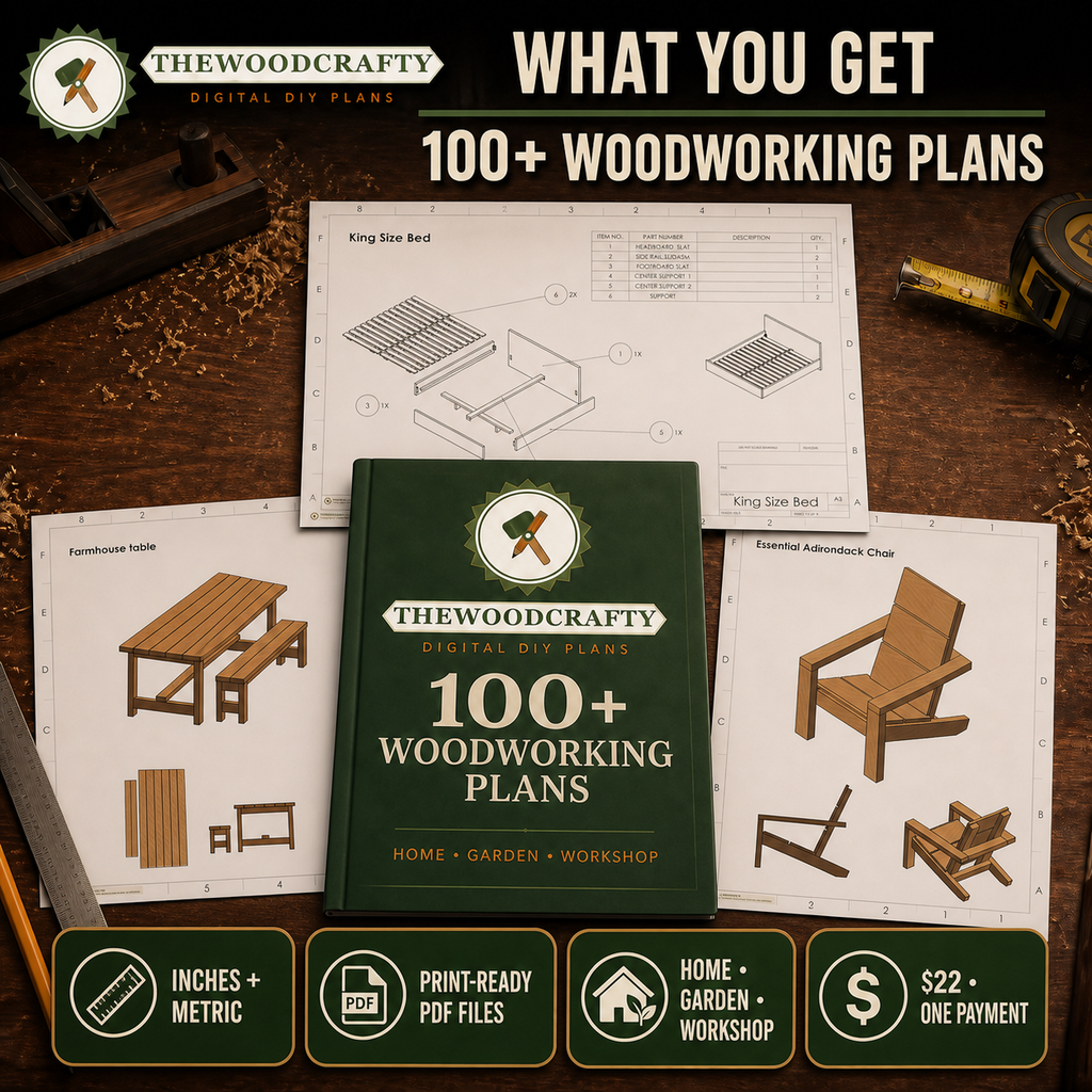 DIY Master Pack - 100+ Woodworking Projects