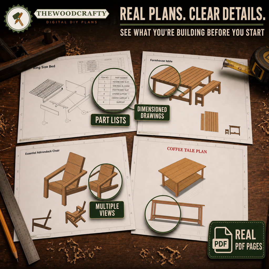 DIY Master Pack - 100+ Woodworking Projects