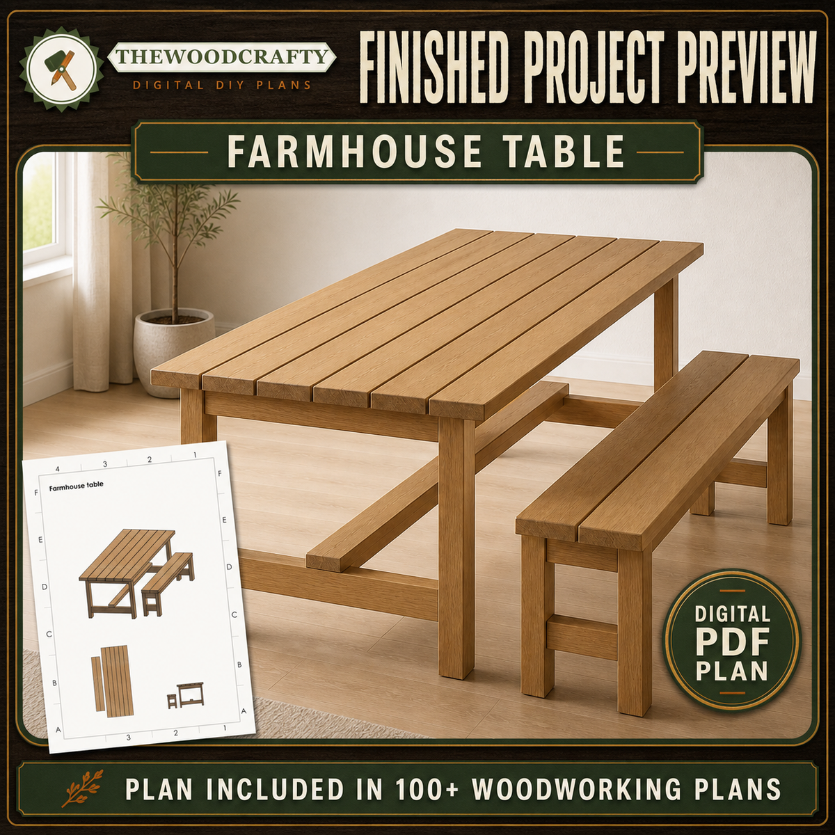 DIY Master Pack - 100+ Woodworking Projects