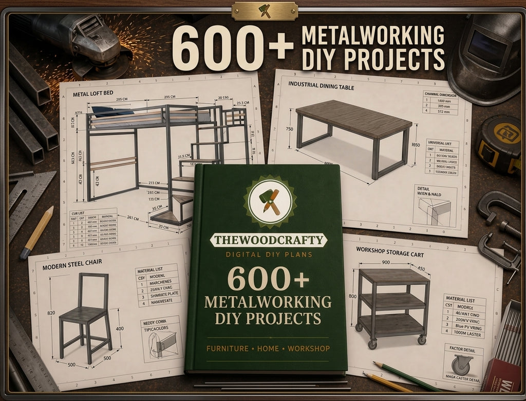 600+ Metalworking DIY Projects